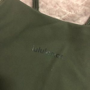 lululemon tank with built in bra